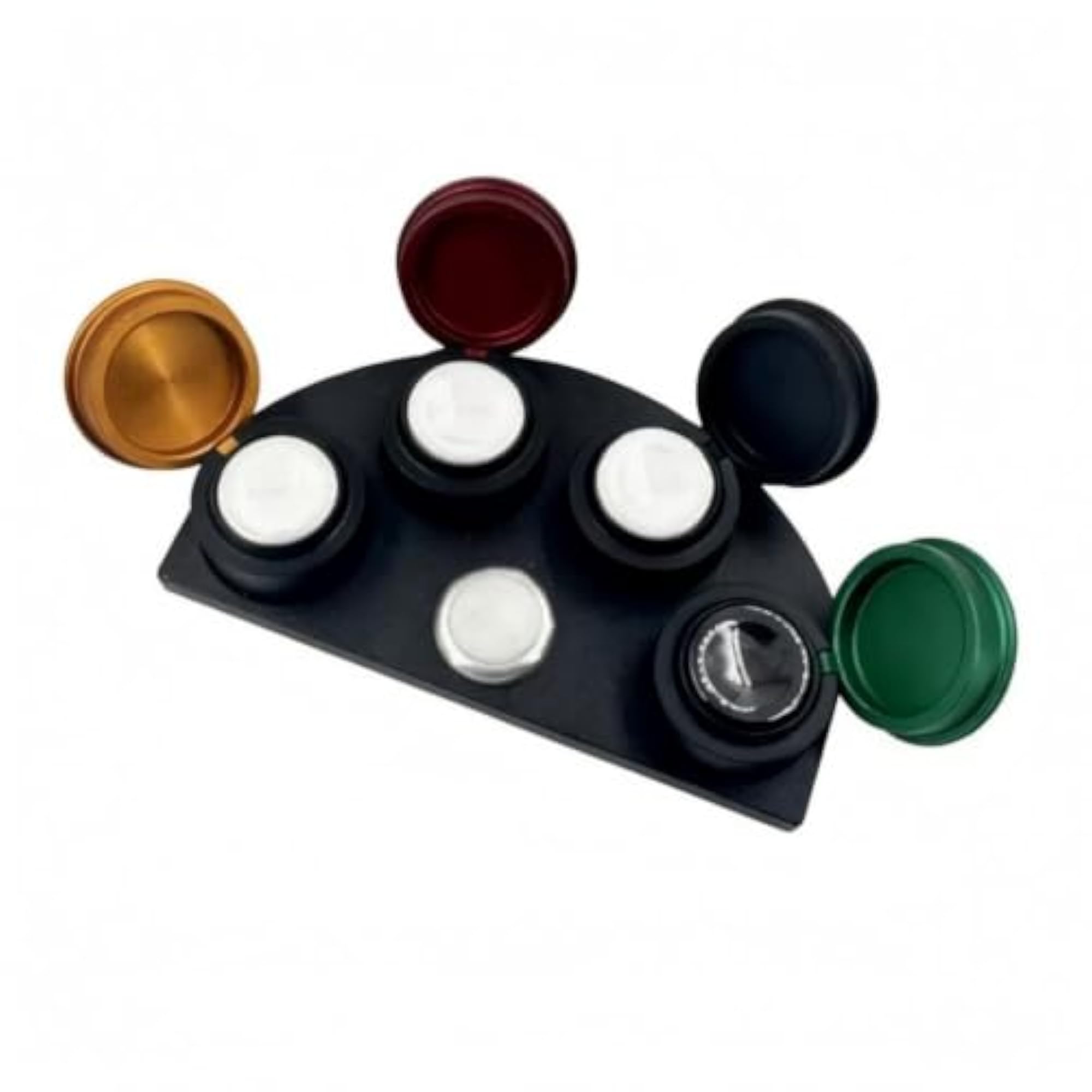 4-Well Watch Oil Dish, Professional Oiler Stand